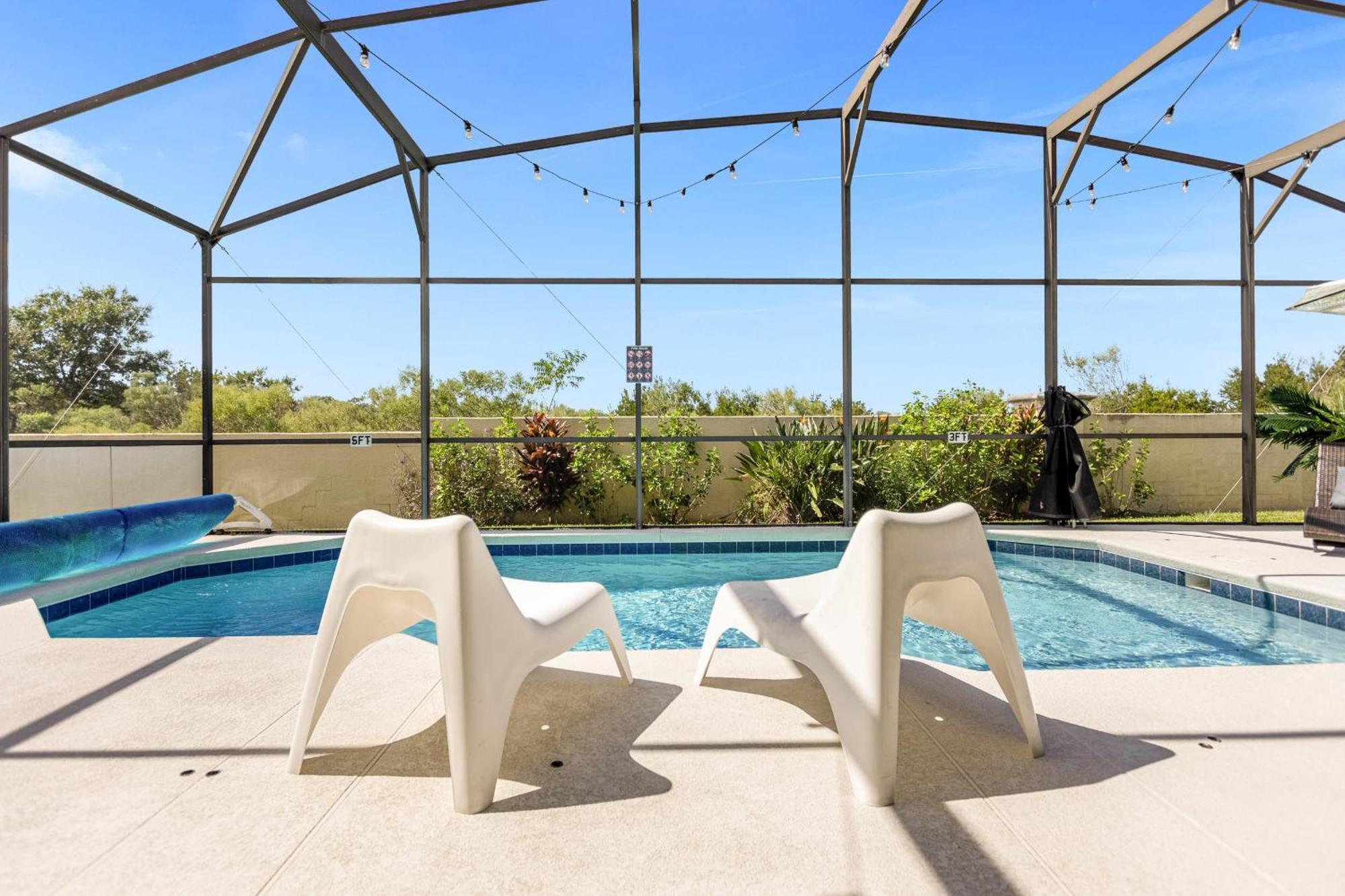Luxury 4Br Home - Private Pool Bbq - Near Disney Kissimmee Buitenkant foto