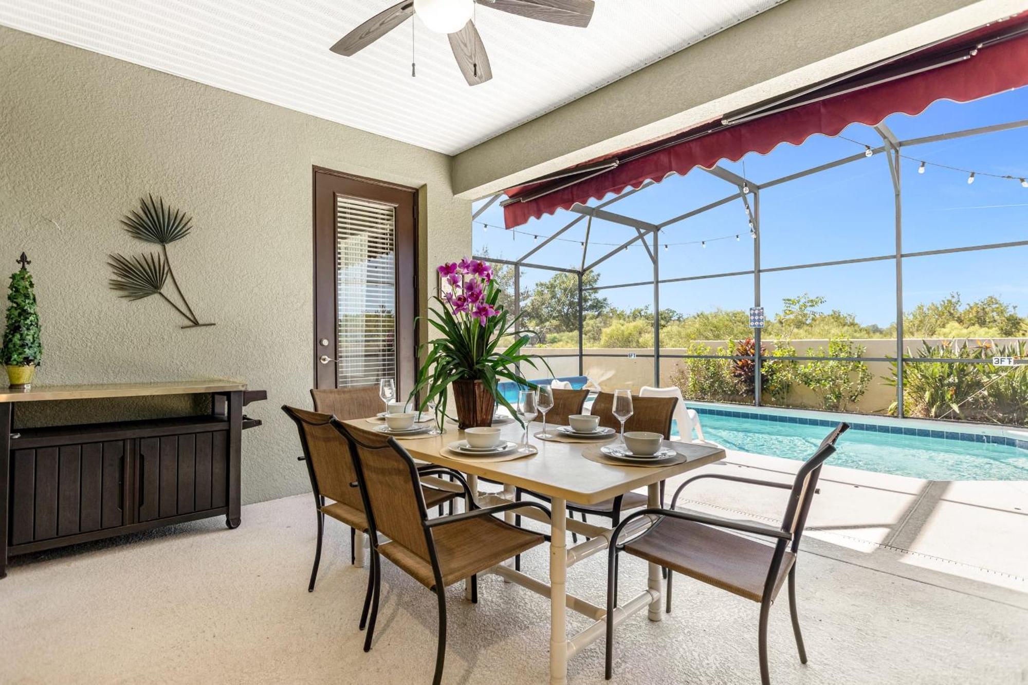 Luxury 4Br Home - Private Pool Bbq - Near Disney Kissimmee Buitenkant foto